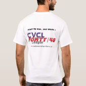 CUCKMERE VALLEY CRICKET LEAGUE T-SHIRT 2006 (Achterkant)