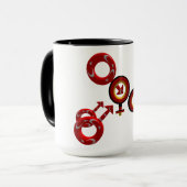 Cuckold Kaffee Tee Tasse Mok (Voorkant links)