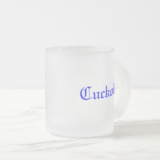 Cuckold Matglas Koffiemok (Voorkant rechts)