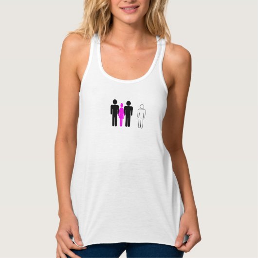 Cuckold Stick People MFM Tanktop (Voorkant)