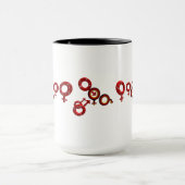 Cuckold Türkisch Deutsch Tasse Mok (Midden)