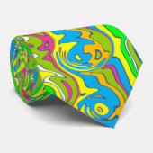 Cuckoo Abstract wervelkolom Stropdas (Opgerold)