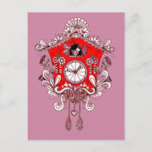 Cuckoo Clock Briefkaart (Voorkant)