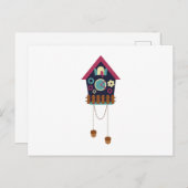 Cuckoo Clock Briefkaart (Voorkant / Achterkant)
