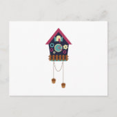 Cuckoo Clock Briefkaart (Voorkant)