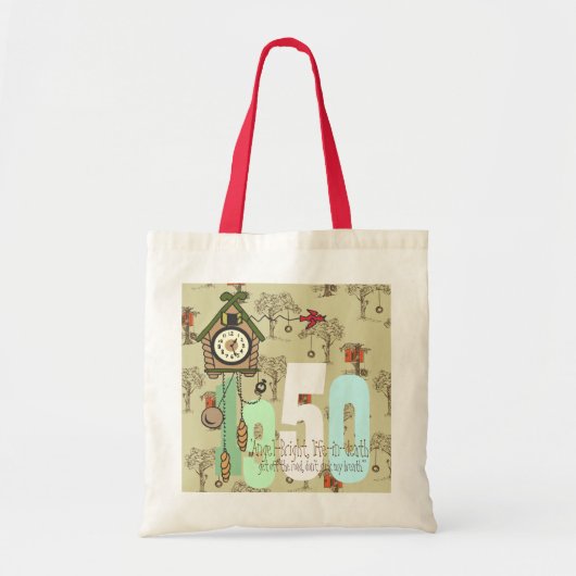 Cuckoo Clock Canvas tas (Voorkant)