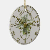Cuckoo Clock Face Keramisch Ornament (Rechts)