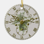 Cuckoo Clock Face Keramisch Ornament (Voorkant)