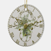 Cuckoo Clock Face Keramisch Ornament (Links)