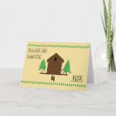 Cuckoo Clock German Happy Birthday Kaart (Voorkant)