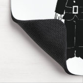 Cuckoo Clock Helmet van politieagent Muismat (Hoek)