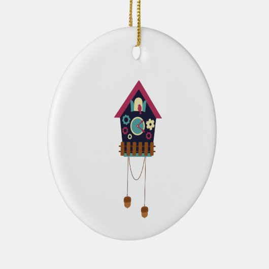 Cuckoo Clock Keramisch Ornament (Rechts)