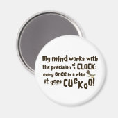 Cuckoo Clock Magneet (Voorkant / Achterkant)