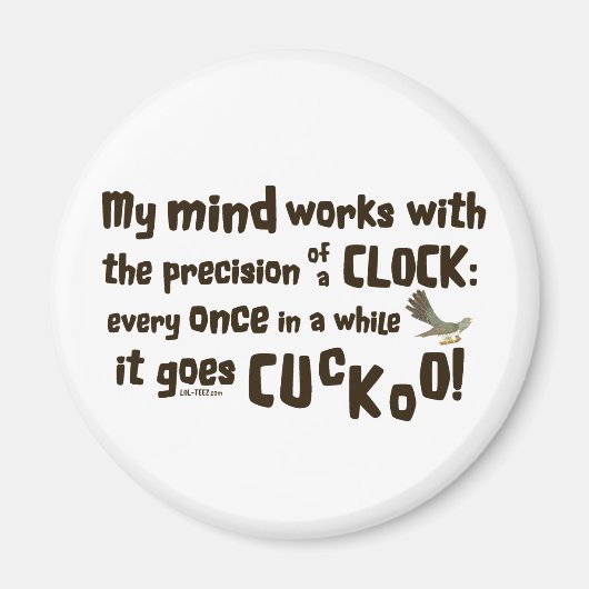 Cuckoo Clock Magneet (Voorkant)