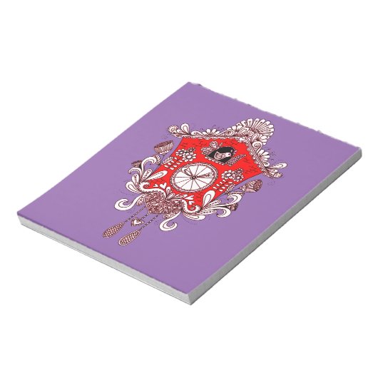 Cuckoo Clock Notitieblok (Linkerzijde)