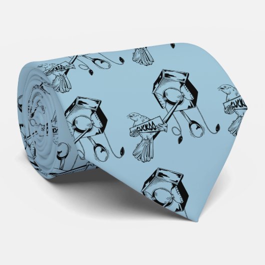 Cuckoo Clock Stropdas (Opgerold)