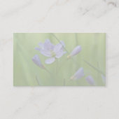 Cuckoo Flower Visitekaartje (Achterkant)