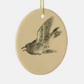 Cuckoo (Japanse kunst) (van Kono Bairei) Keramisch Ornament (Rechts)