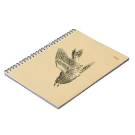 Cuckoo (Japanse kunst) (van Kono Bairei) Notitieboek