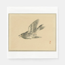 Cuckoo (Japanse kunst) (van Kono Bairei) Servet