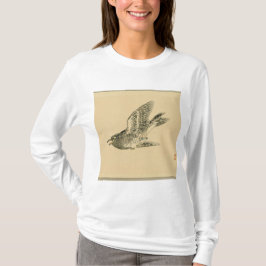 Cuckoo (Japanse kunst) (van Kono Bairei) T-shirt