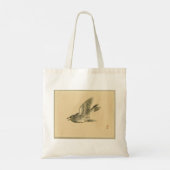 Cuckoo (Japanse kunst) (van Kono Bairei) Tote Bag (Achterkant)