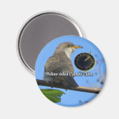 Cuckoo magnet met gele kieuwen (Voorkant / Achterkant)