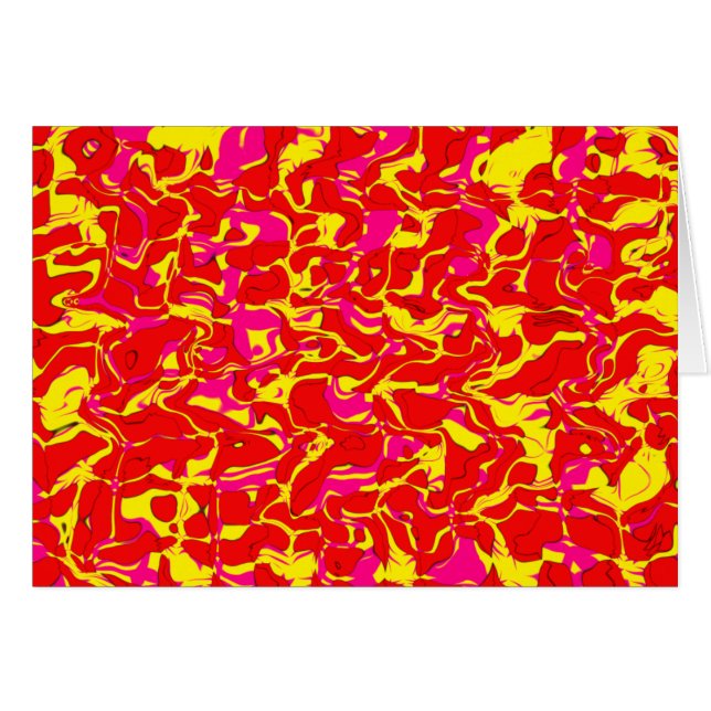 Cuckoo Marbling Abstract (Voorkant Horizontaal)