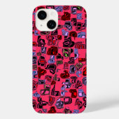 Cuckoo Marbling Abstract Case-Mate iPhone Case (Achterkant)