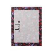 Cuckoo Marbling Abstract Notitieblok (Linkerzijde)