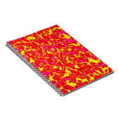 Cuckoo Marbling Abstract Notitieboek (Rechterzijde)