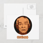 Cuckoo Marshall Applewhite Heavens Gate Cult Briefkaart (Voorkant / Achterkant)