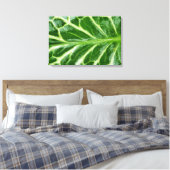 Cuckoo Pint Plant Canvas Afdruk (Insitu (Slaapkamer))