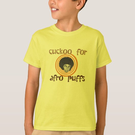 Cuckoo voor afro Puffs T-shirt (Voorkant)