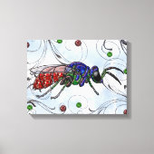 Cuckoo Wasp Canvas Afdruk (Voorkant)