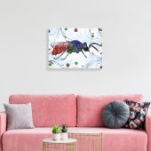 Cuckoo Wasp Canvas Afdruk (Insitu (Woonkamer))