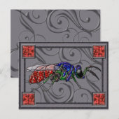 Cuckoo Wasp Collector Kaart (Voorkant / Achterkant)