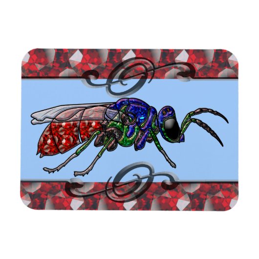 Cuckoo Wasp Magneet (Horizontaal)