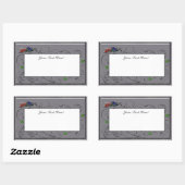 Cuckoo Wasp Rechthoekige Sticker (Vel)