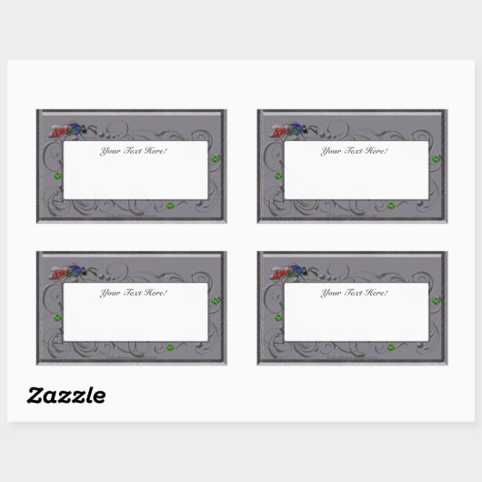 Cuckoo Wasp Rechthoekige Sticker (Vel)