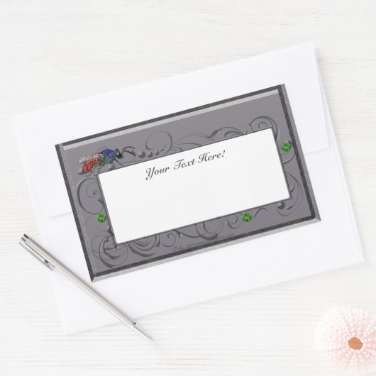 Cuckoo Wasp Rechthoekige Sticker (Envelop)