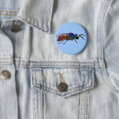 Cuckoo Wasp Ronde Button 5,7 Cm (In situ)
