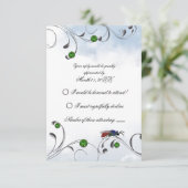 Cuckoo Wasp RSVP Kaartje (Staand voorkant)