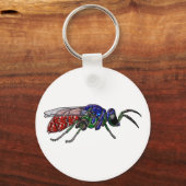 Cuckoo Wasp Sleutelhanger (Voorkant)