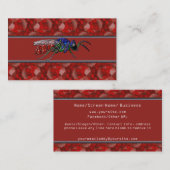 Cuckoo Wasp Visitekaartje (Voorkant / Achterkant)