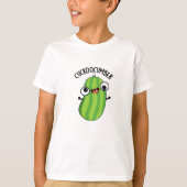 Cuckoocumber Funny Veggie Cucumber Pun T-shirt (Voorkant)