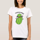 Cuckoocumber Funny Veggie Cucumber Pun T-shirt (Voorkant)