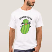 Cuckoocumber Funny Veggie Cucumber Pun T-shirt (Voorkant)