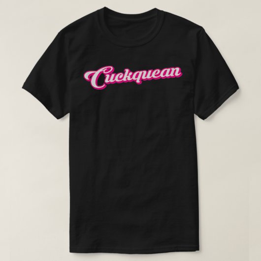 Cuckquean T-shirt (Design voorkant)