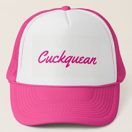 cuckquean trucker pet (Voorkant)